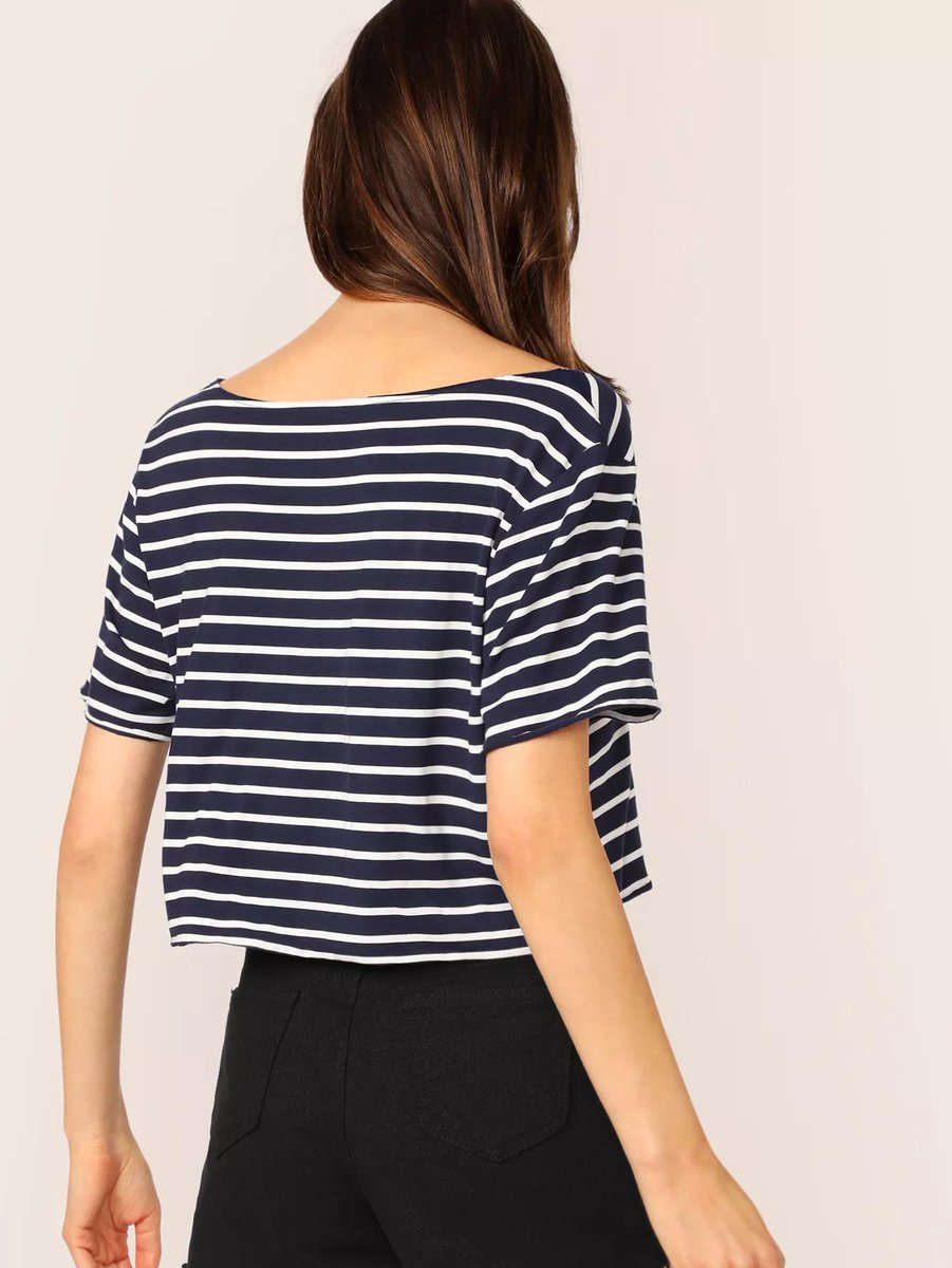 Intellocart1's tweet photo. Striped Short Sleeve Top by #SHEIN- Intellocart

Buy Now!!

https://t.co/xPFTITfZEK

#style #fashion #celebrity #celebritylooks #imagesearch #mensfashion #womensfashion #latestfashion #Shopping #dresses #women #India #Hollywood #Bollywood #jeans #tshirt #tsirts @intellocart https://t.co/0qR7MieaWr