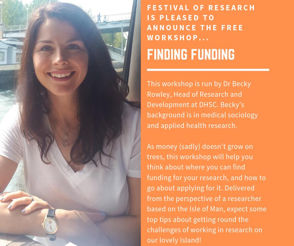 ResearchVannin's tweet photo. The fabulous Dr Rebecca Rowley @becky_lowey demonstrates the art of Finding Funding.
Money is limited, applications are competitive! Come along to find out more about sourcing research funding and the process of applying for it.
Email research.dhsc@gov.im for your free place. https://t.co/l3w0f2zFMm