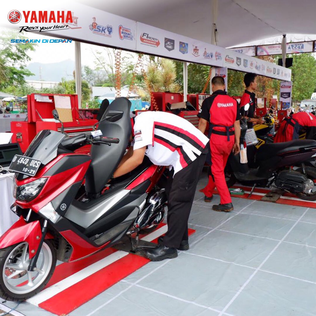 yamahaindonesia's tweet photo. Sekarang, cek dulu keseruan #BYMS2019 kemaren sama Nella Kharisma di Cimahi!#YamahaBlueCoreMotorShow #YamahaIndonesia #SemakinDiDepan #YamahaBlueCore https://t.co/hGBT22yIjb