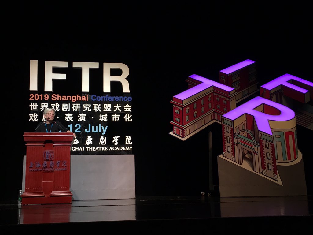 jparkerstarbuck's tweet photo. Great keynote by #SusanBennett about urban gentrification in NYC, London and the role of artists @iftrcomms https://t.co/NqiJ5Y8o2X