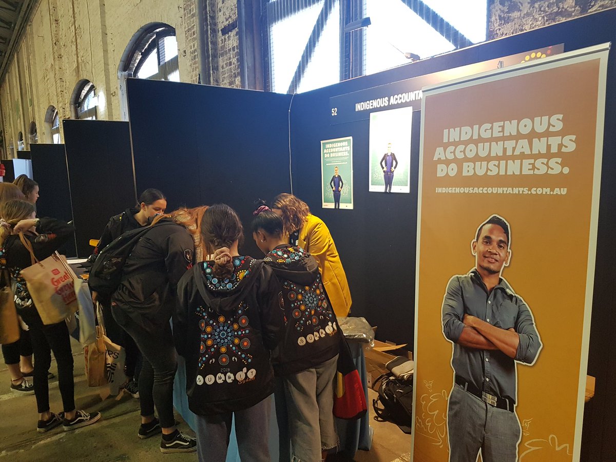 IndigenousIAA's tweet photo. Had a blast @theGirlsAcademy 'Be The Change' Careers Expo.

Great to connect with so many amazing students and employers.

Smiles all round.

#IndigenousIAA #GirlsAcademy
#NAIDOC2019 #VoiceTreatyTruth
#CAANZ #CPAAustralia
#futureisbright https://t.co/Qq8It1ftyG