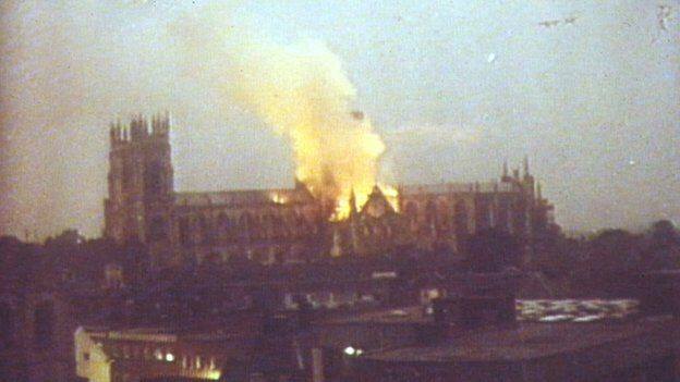 At around 2.30am on 9th July 1984 the fire alarms of the Minster began to sound.

York Minster was struck by lightning leading to a one of the worst cathedral fires of modern times.

Today we'll look back on images from that day #35YearsAfterTheFire