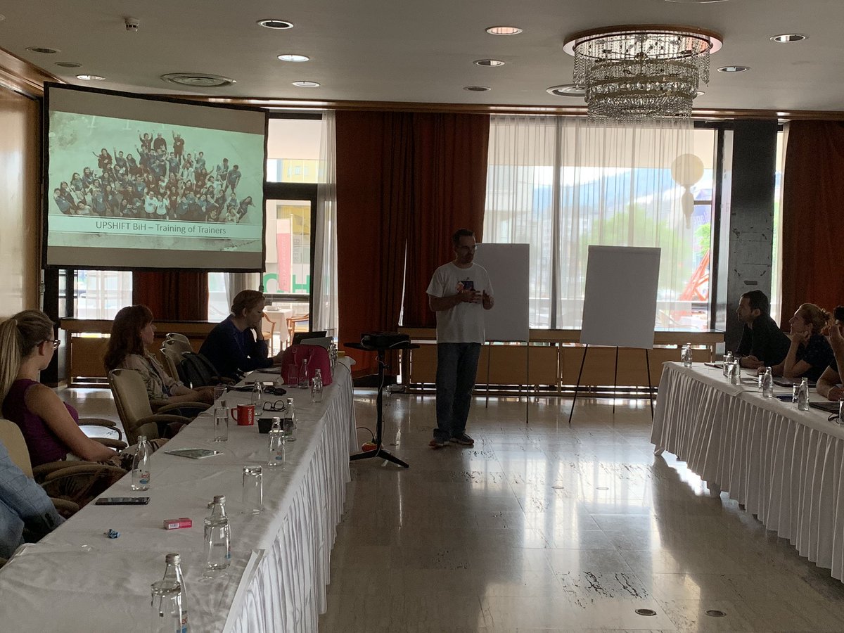 OKCBanjaLuka's tweet photo. Upshift trening u toku! Donosimo inovativne metodologije i nove sjajne projekte! https://t.co/au9daoDvrW