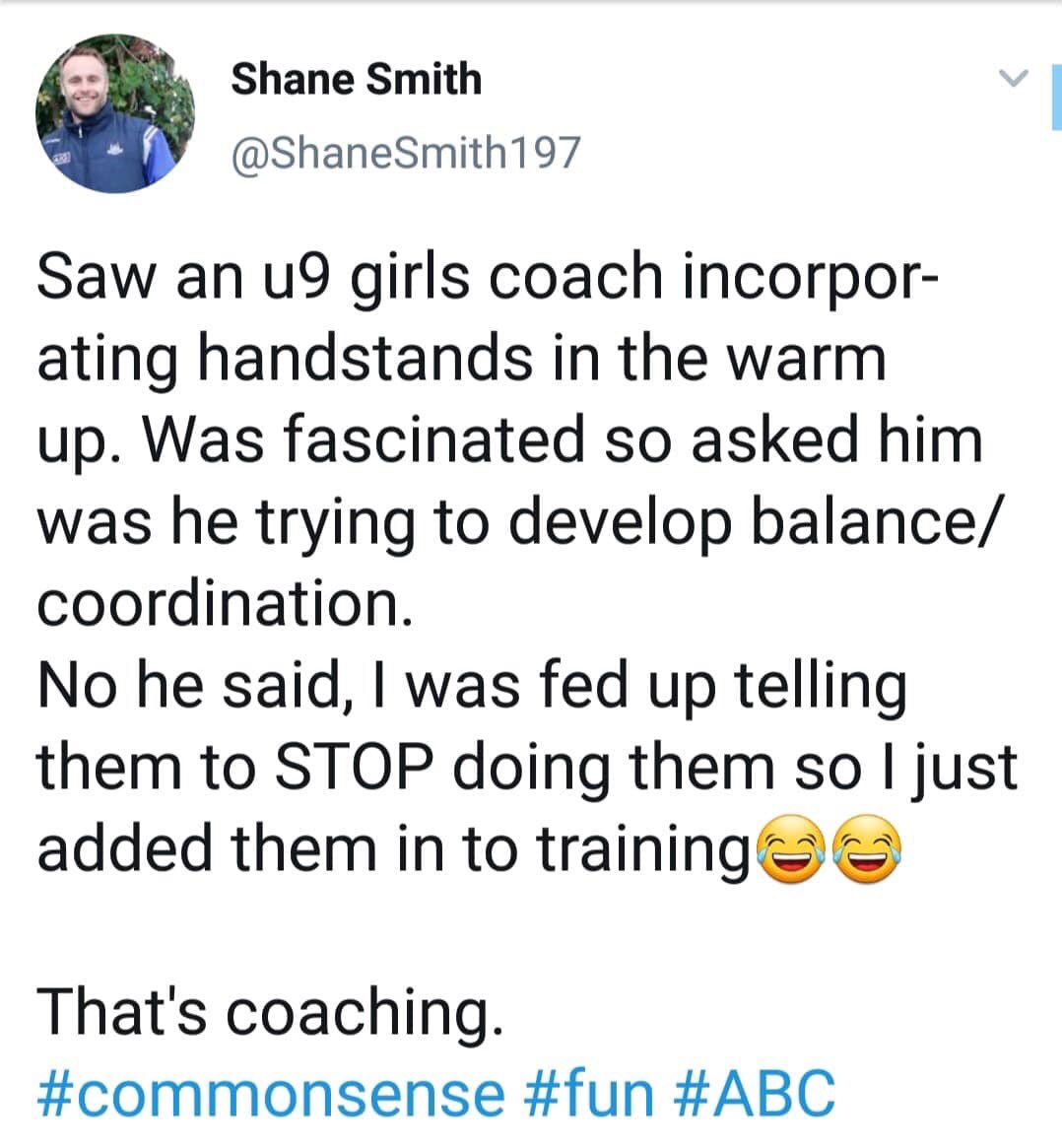 Teamgrassroots_'s tweet photo. Legend level coaching tips from @ShaneSmith197 😂😂

@Trendtrophies this lad deserves a medal for this👇👇👇 https://t.co/ZazsdZ3fqk