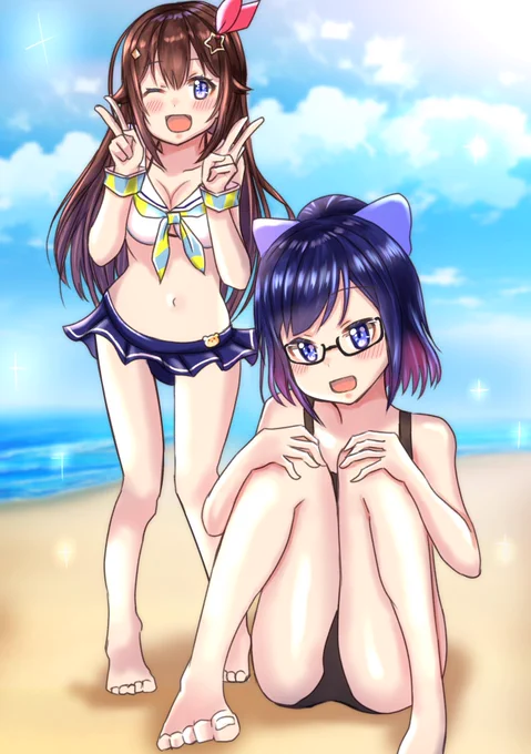 水着解禁!!水着えーそら!!

 #soraArt 