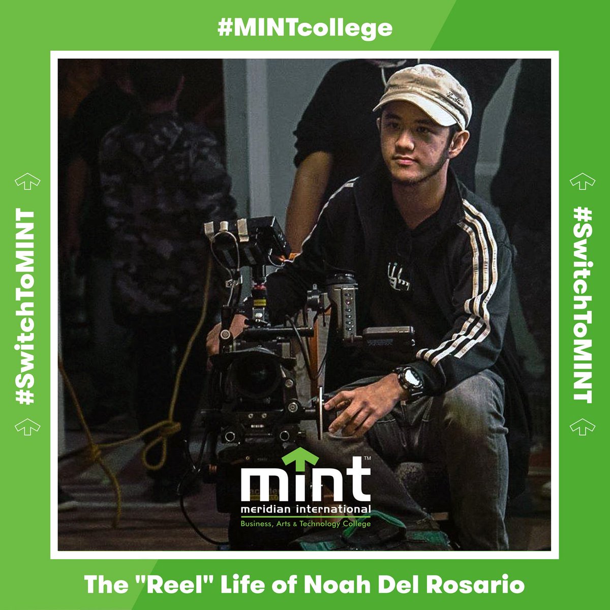 mintschool's tweet photo. Noah Del Rosario is a filmmaker and a magna cum laude (2016) graduate. His short film, "Bugtaw," was shown at Cinemalaya and at the βHidden Cinema: The 100 Films for A Hundred Years" at Ayala Museum. #SwitchToMINT
#weave: https://t.co/Yp34X54cW2
#MINTtv: https://t.co/F4vlmqZDqw https://t.co/Rlo3jco6q1