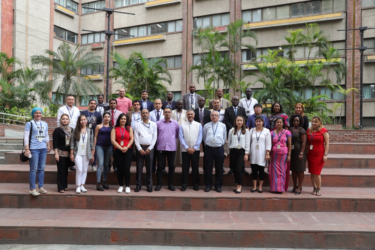 RIS_NewDelhi's tweet image. 2nd @ITECnetwork capacity building programme on #trade and #sustainability  @RIS_NewDelhi  &quot; United We Stand&quot;  #ecodevelopment, #mechanism and #policies for #development @meaindia @Sachin_Chat @SustDev @Bhaskar229 @pdash76 @JS_ITEC