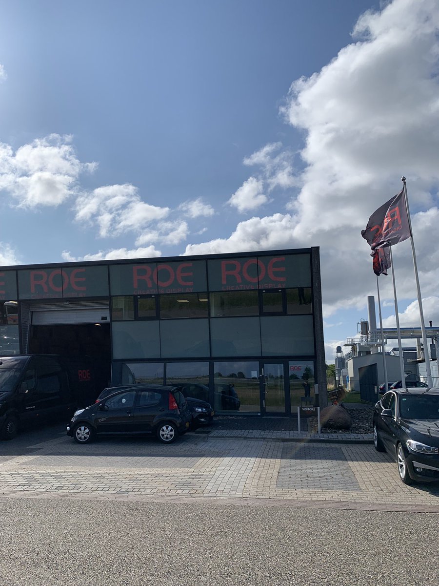 DavidROE_Visual's tweet image. It’s a beautiful day here in the Netherlands at ROE Visual Europe HQ. Exciting times with some great new products to launch soon! #AVtweeps #LED #eventprofsuk