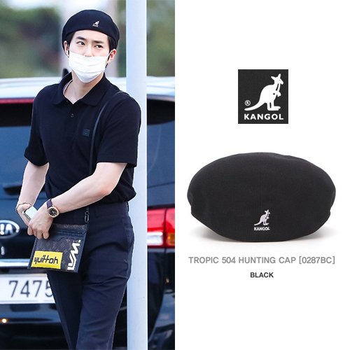 190705 EXO SUHO HAT-KANGOL TROPIC 504 