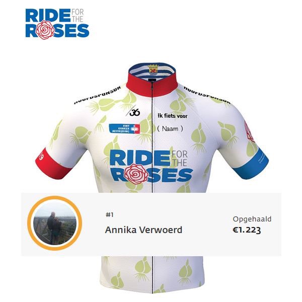 De winnares van de bloembollensprint is.... Annika Verwoerd! Tussen 1-8 juli haalde ze maar liefst 1.233 euro op voor de versnelling in kankeronderzoek - wat een fantastisch bedrag. De bloembollentrui komt gauw jouw kant op, Annika!  ridefortheroses.nl/annika
#fondsenwerven <a href="/kwf_nl/">KWFKankerbestrijding</a>