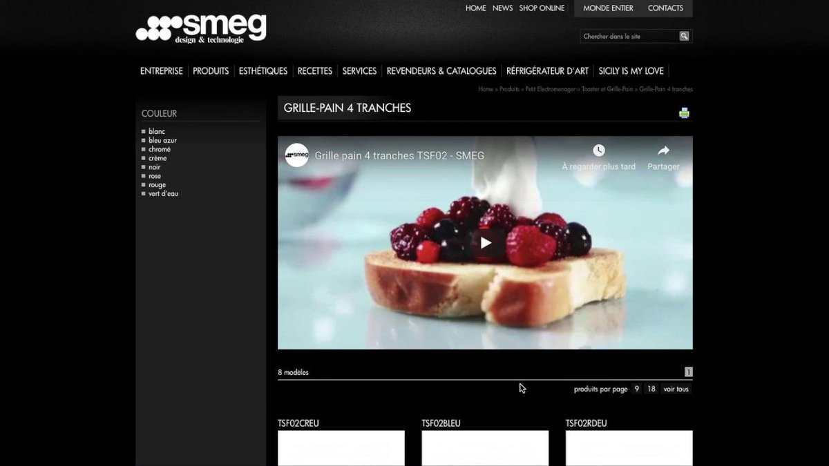 Click2Buy_'s tweet image. Yesterday, we proved you the interest that #appliance_brands have to use @Click2Buy_ #where_to_buy solution. Here is an example of #Smeg whose non-commercial site now allows to redirect the customer to distributors who sell the product : buff.ly/2LKGVS6