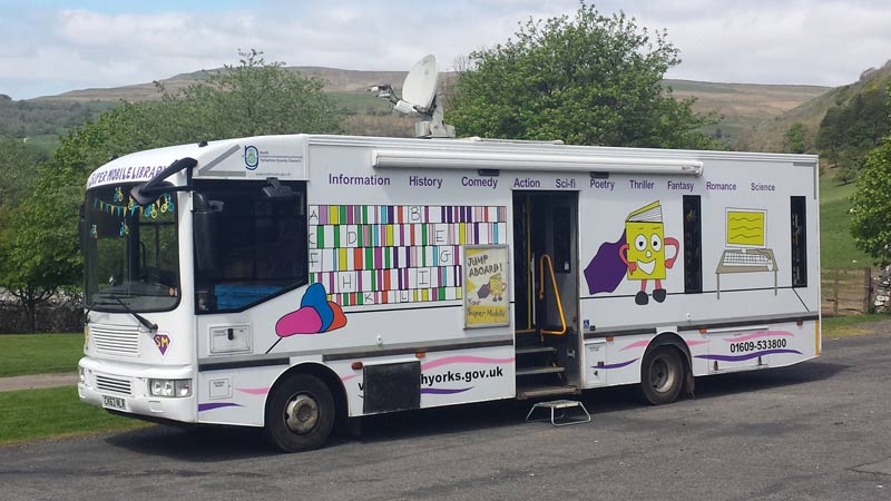 northyorksc's tweet photo. Our supermobile #library goes directly to some of our more remote communities. It stocks over 3,000 items including books, audiobooks and DVD's. 📚💿
Today it will visit #Balne and #Brotherton.
Find details here ⬇️
https://t.co/EAl0bkI7SS https://t.co/0Lj3OKtvf8