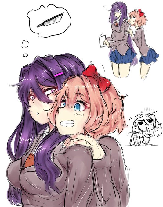 Doki doki literature club in japan