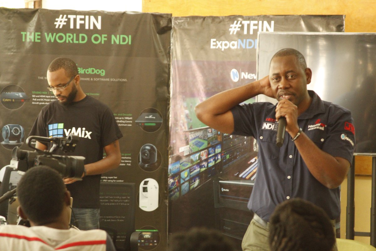 highwayavske's tweet photo. Our just concluded training at Technical University of Mombasa. NDI ExpaNDIng Video with our young generation!
#TFIN #KANYAGAANALOGVIDEO #WEARETHEFUTURE #NEWTEK #BIRDDOG #VMIX #NDI https://t.co/lNdojmFSDQ
