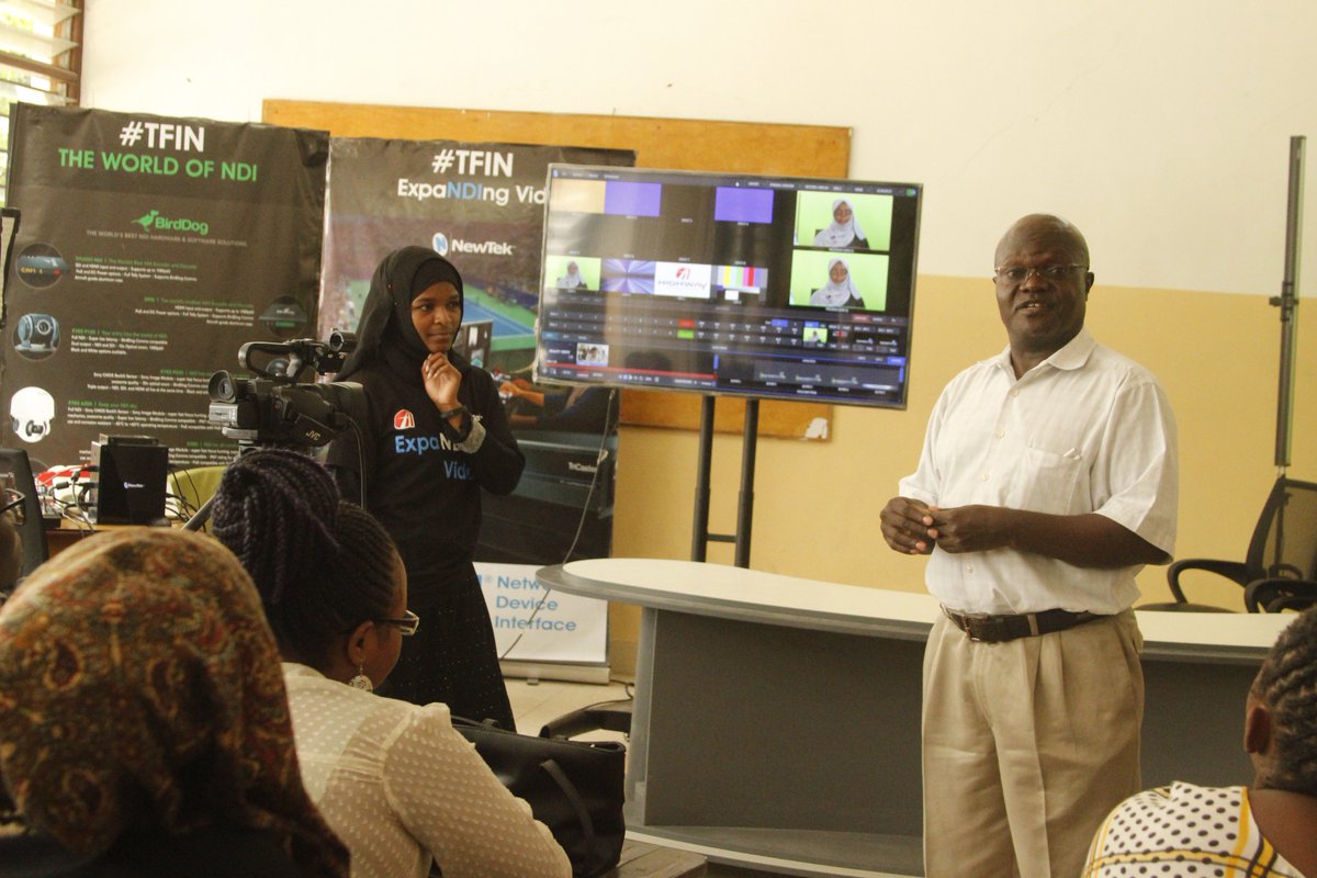 highwayavske's tweet photo. Our just concluded training at Technical University of Mombasa. NDI ExpaNDIng Video with our young generation!
#TFIN #KANYAGAANALOGVIDEO #WEARETHEFUTURE #NEWTEK #BIRDDOG #VMIX #NDI https://t.co/lNdojmFSDQ