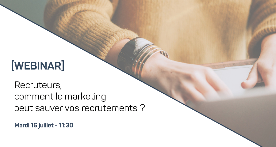 [WEBINAR] Recruteurs, comment le marketing peut sauver vos recrutements ?
📅 Rendez-vous le 16 juillet prochain à 11h30 pour assister au #Webinar présenté par Louis André, CEO – Fondateur de <a href="/talentviewFR/">TalentView</a> 
👉 Inscription par ici bit.ly/2L7R0sH