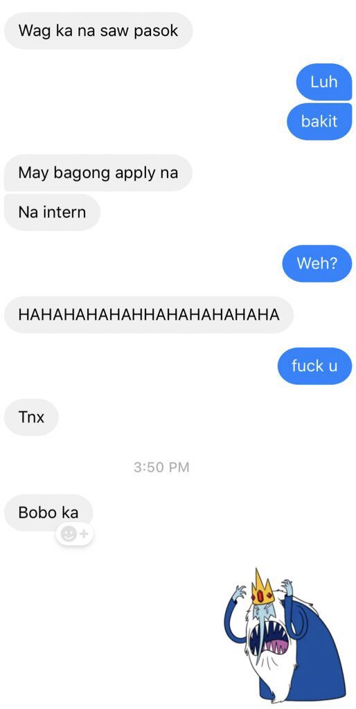 niklaussiaa's tweet image. umaattack nanaman yung heterosexual kong ka intern 🤦🏻‍♂️ #AtItAgain