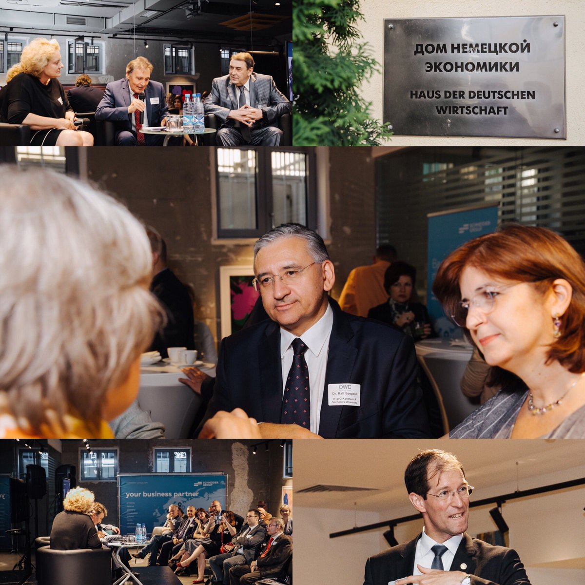 UCLabHTWG's tweet photo. Perspectives of Russian economic policy 
On invitation of #OWC (Ulf Schneider), Prof. Andrey Nechaev (former Russian Minister for Economy) and Regina von Flemming (Advisor Accenture Russia and Supervisory Board Member #MTS) discussed on current and future trends. https://t.co/U1tqhYRVIg