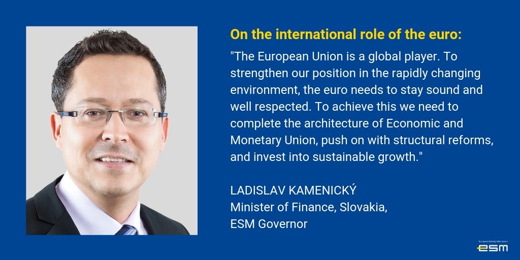 ESM (@esm_press) on Twitter photo 🇸🇰 Slovak Minister of Finance Ladislav Kamenický on the international role of the #euro in the 2018 ESM Annual Report. Read the Report here ow.ly/54E750uQSqU #ESMAR2018 <a href="/KamenickyLad/">Ladislav Kamenický</a> 🇸🇰 Slovak Minister of Finance Ladislav Kamenický on the international role of the #euro in the 2018 ESM Annual Report. Read the Report here ow.ly/54E750uQSqU #ESMAR2018 <a href="/KamenickyLad/">Ladislav Kamenický</a>