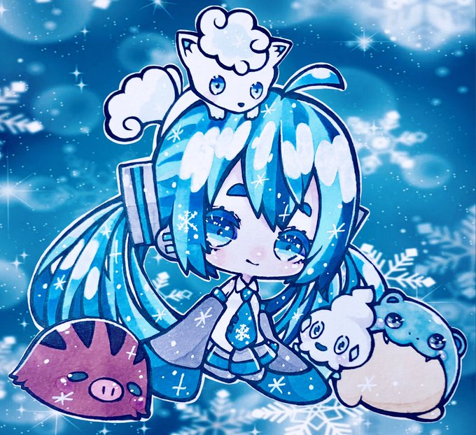 こおりタイプのtwitterイラスト検索結果