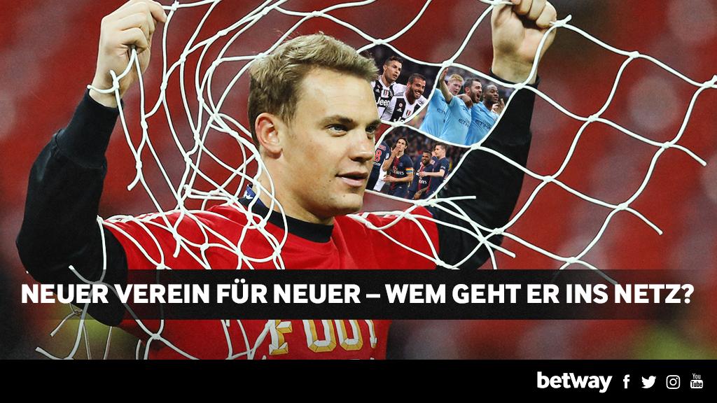 Das wäre der Hammer! Berichten zufolge ist Bayern-Keeper Manuel Neuer einem Wechsel gegenüber nicht abgeneigt. Was meint ihr: Bei welchem Verein könnte er schon nächste Saison zwischen den Pfosten stehen?