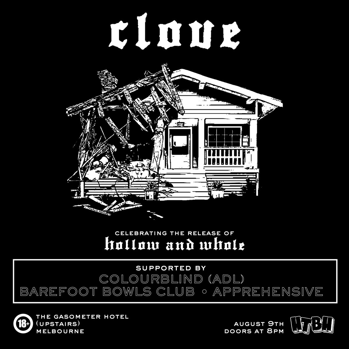 We're stoked to announce our EP launch shows in Melbourne and Adelaide!

ADELAIDE:
The Hotel Metro on 2nd August w/ hot mess and <a href="/dilettantesongs/">Dilettante</a>

MELBOURNE:
The Gasometer Hotel on 9th August w/ colourblind (ADL), Barefoot Bowls Club and Apprehensive (Full Band)