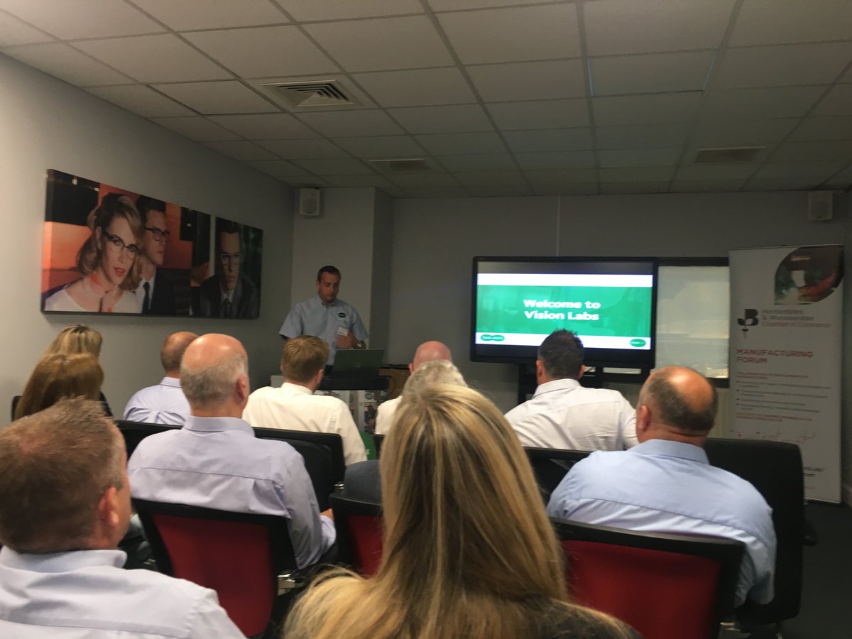 HW_Chamber's tweet photo. We're here at the Manufacturing Forum this morning at @Specsavers group business, #VisionLabs.
A great turnout for this free event for #manufacturers to find out more the impact of significant organisational change on bespoke manufacturing businesses. https://t.co/1b5I9MsoaM
