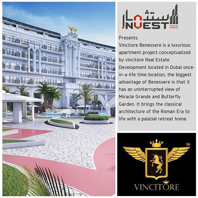 Click on the link for more details instagram.com/p/BzsEjiaByYa/ Vincitore Benessere is a luxurious boutique apartment
project conceptualized by Vincitore Real Estate Development.

Located in Dubai’s once-in-a-lifetime location, the biggest
advantage of Benessere is that it has an un…