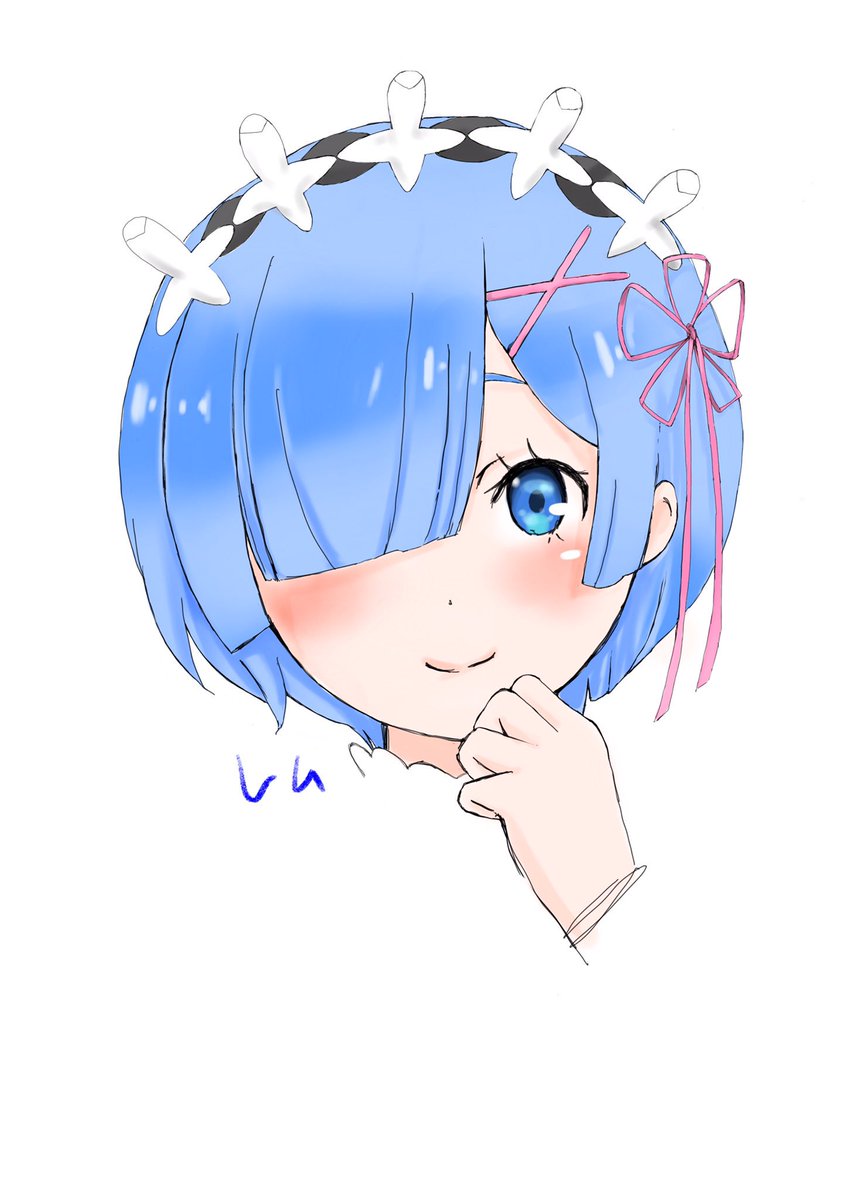 リゼロのレム!
#レム
#イラスト 