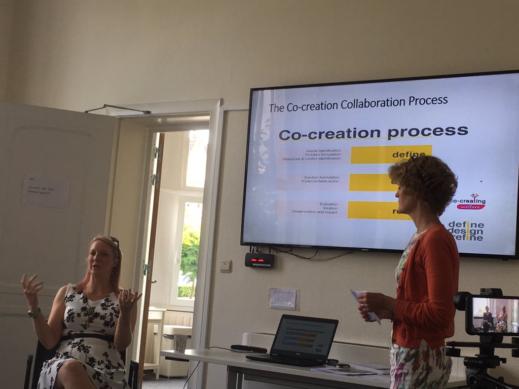 Paul Magee (@paul_ntdc) on Twitter photo 3 phases: Co define, Co design and Co refine being explained at #CoCreatingWelfare conference in Brussels. <a href="/GemmaSPearce/">Dr Gemma Pearce</a> <a href="/CovUniResearch/">Coventry University Research and Innovation</a> <a href="/EmJ_darlington/">EmJ Darlington</a> @CocreateWelfare 3 phases: Co define, Co design and Co refine being explained at #CoCreatingWelfare conference in Brussels. <a href="/GemmaSPearce/">Dr Gemma Pearce</a> <a href="/CovUniResearch/">Coventry University Research and Innovation</a> <a href="/EmJ_darlington/">EmJ Darlington</a> @CocreateWelfare