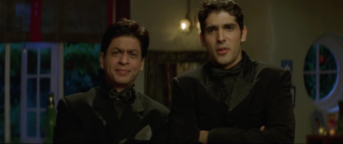 - Main Hoon Na (2004)"An army major goes undercover as a college student. His mission is both professional and personal: to protect his general's daughter from a radical militant, and to find his estranged half-brother."