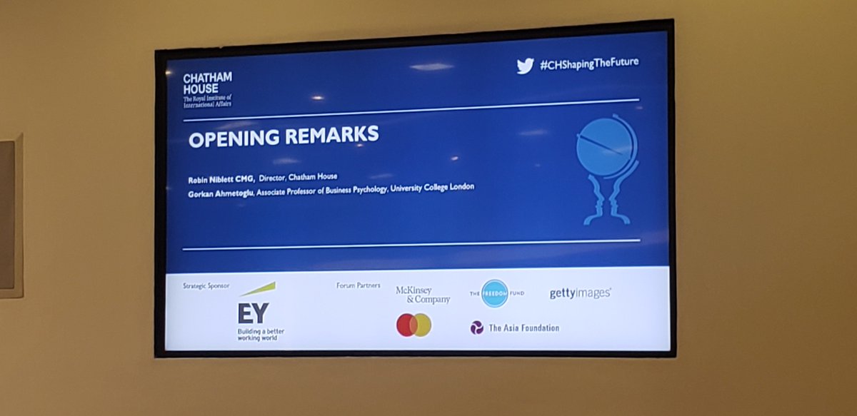 CH_EconFin's tweet photo. Good Morning @ChathamHouse Gender & Growth Policy Forum! We are starting Day 2 with opening remarks from @RobinNiblett & Dr Gorkan Ahmetoglu of @ucl! #TuneIn to the livestream here: https://t.co/mv9cyA2oqM #CHShapingTheFuture @CH_EconFin #WomenFastFoward #genderparity #G20 https://t.co/w9qD31nDvO