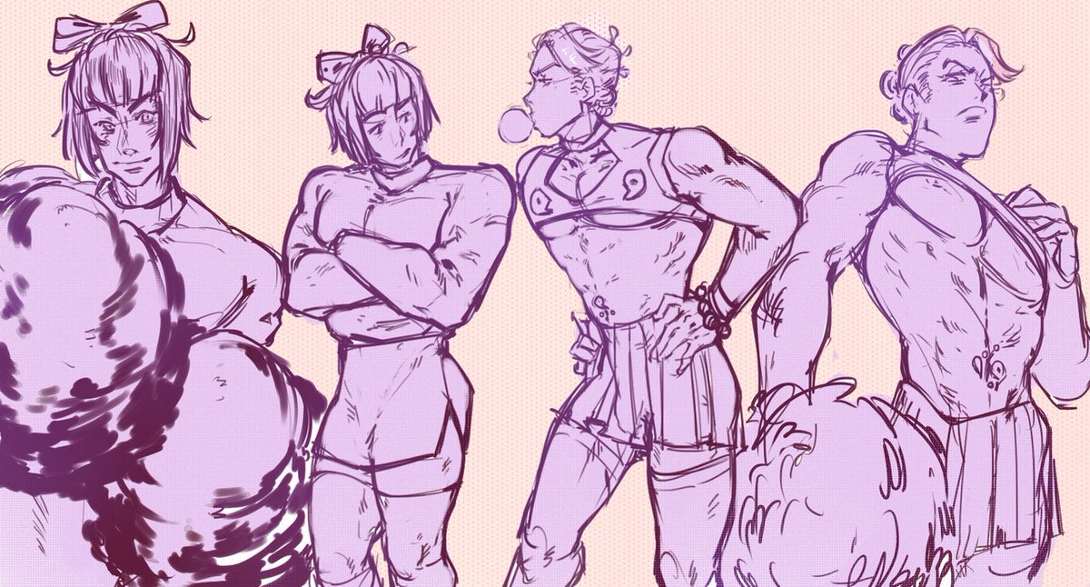 monkiibonbon's tweet photo. Okay let me post some more #bupro real quick
I just really really really wanted to make their rivalry extra bitchy and put them in a cheerleader au π©πππ
π¦ https://t.co/fZfOGU5geA