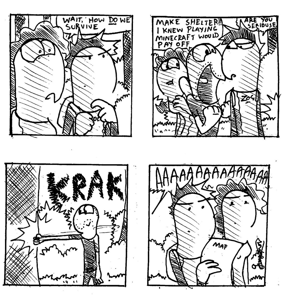 Gwydscomix's tweet photo. Stranger Comix ep #212
Survival pt #2
#strangercomix #survival #funny #comics #comix #webcomic #webseries #WEBTOON #art #ComicArt #drawings #Illustrations #comedy #humour #darkhumour #gwyd #gwydscomix https://t.co/TPHXo0HUm1