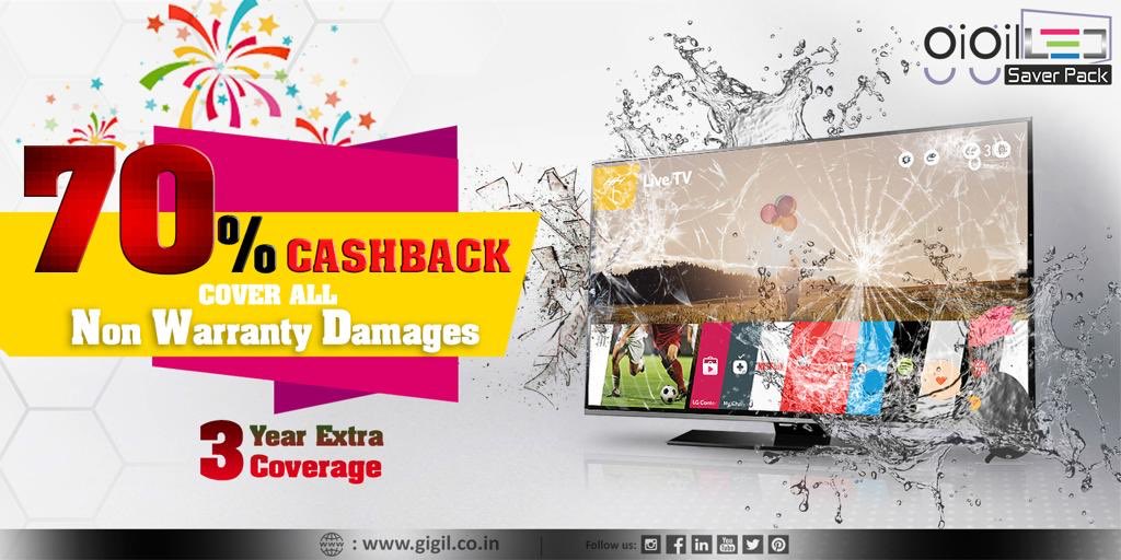 GigilLtd's tweet photo. GIGIL LED Saver Pack Coves All Non-Warranty Damages With 3 Years Extra Coverage..!!
EnjoY PeacefuL LifE With This Saver Pack 
#Cashback #Savings #Non_Warranty_Damages #LED #Saver_Pack #GIGIL_LED_SaverPack #Extra_Coverage #3Years #GIGIL #EnjoY https://t.co/0yvnT4uBey