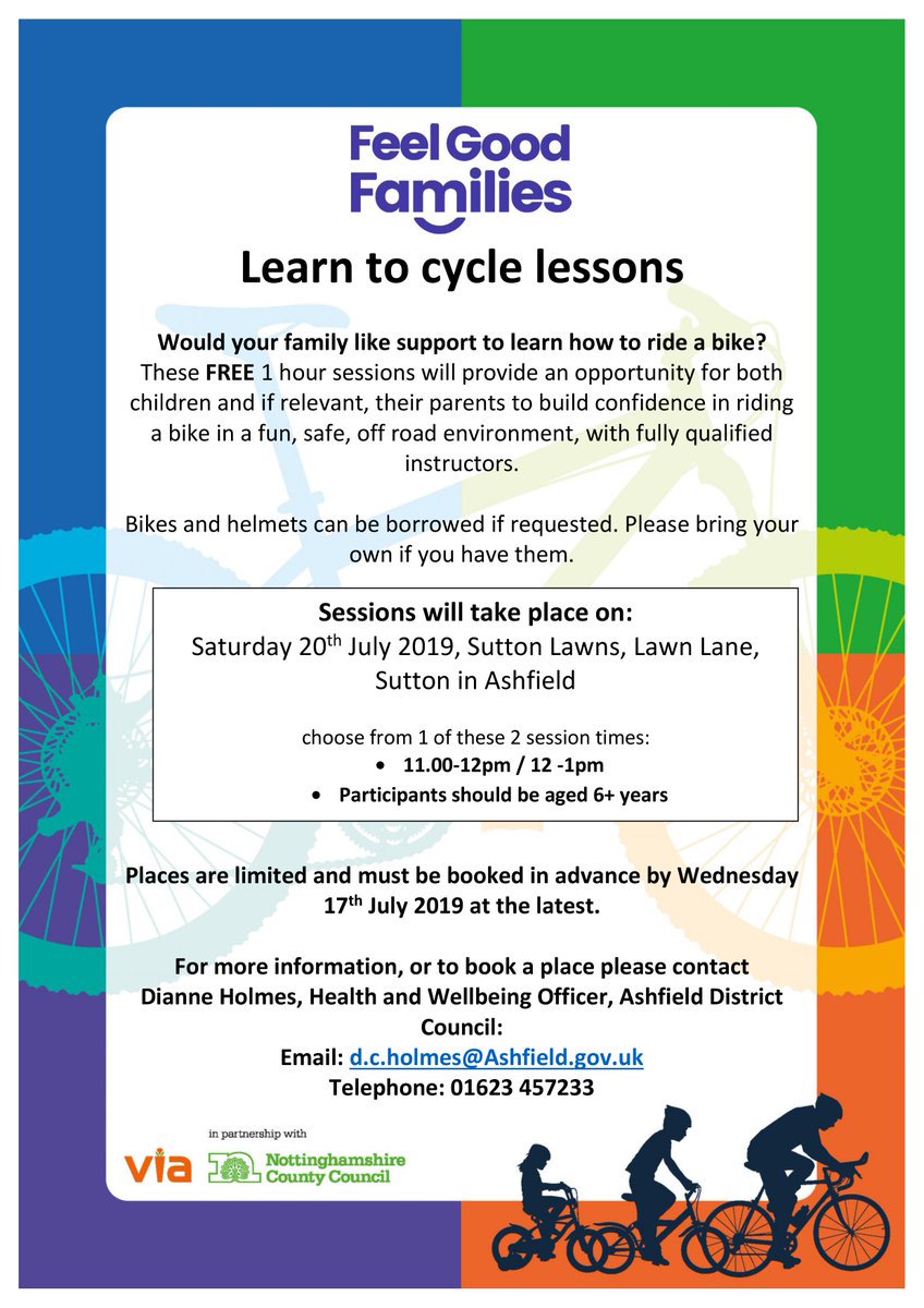 Would your family like support to learn how to ride a bike?