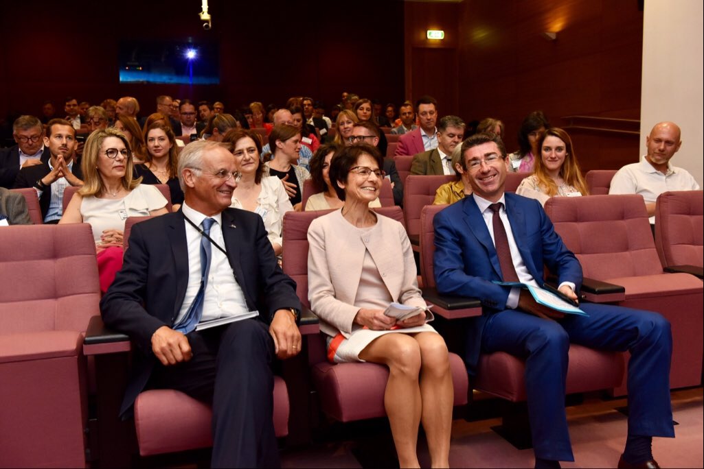 mariannethyssen's tweet photo. Very happy to welcome the finalists today of the #RegioStars Awards. Each project is a source of inspiration &amp; best practice throughout Europe showing that we achieve real results with European money. All of you are winners already ! https://t.co/daJHytHVkD