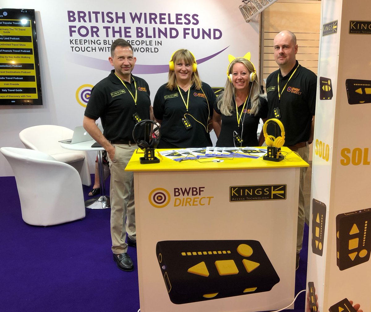 Today <a href="/QAC_Official/">Queen Alexandra Charity</a> Sight Village Central our commercial area BWBF Direct in partnership with our friends Kings Access Technology proudly unveil SOLO. Solo is designed for users who want a high-quality, dedicated, accessible, ultra-portable music and audiobook player.