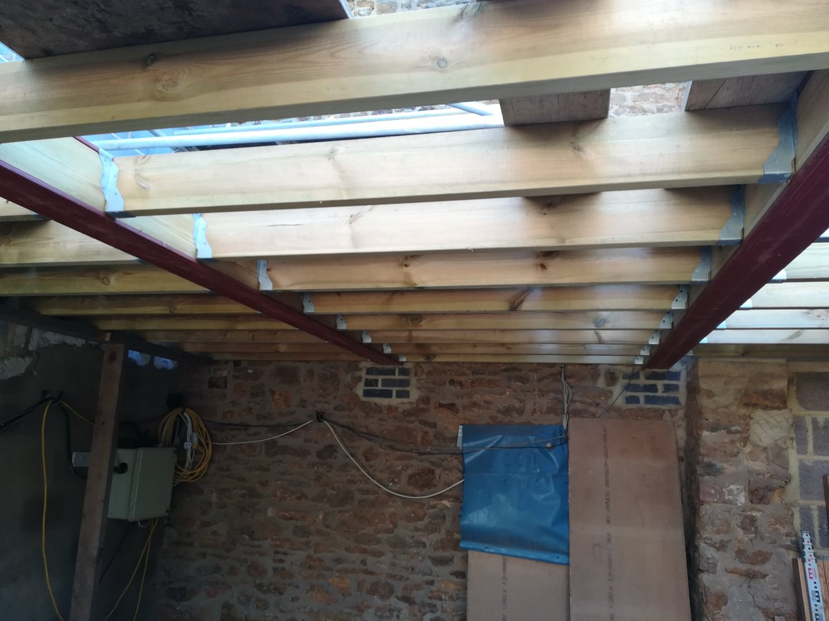 DSAGroupUK's tweet photo. A Steel Beam supporting the new floor, designed by a DSA Structural Engineer #Steel #Beam #New #Floor #Project #Daventry #Structural #Engineering #Civil #Northamptonshire #DSA #Design #Works https://t.co/wkQepeJn3n