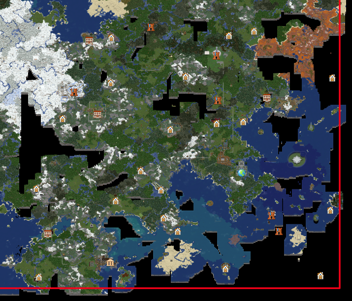 EdorasMinecraft's tweet photo. Resulta que dice @Kikisiyo que no bebió nada la noche que actualizó el #dynmap y el server. ¿¡QUÉ NO!? Entonces esto que es, ¿un Van Gogh? https://t.co/EMbfvJSXtk