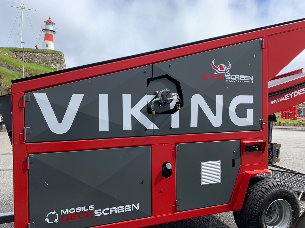 eydescreen's tweet photo. The VIKING has landed into the Faroe Islands and working there since May.
For demonstrations please contact John Kári Midjord from https://t.co/57422eTxma Sp/f our dealer in the Faroe Islands. https://t.co/gvhcjVnFI4