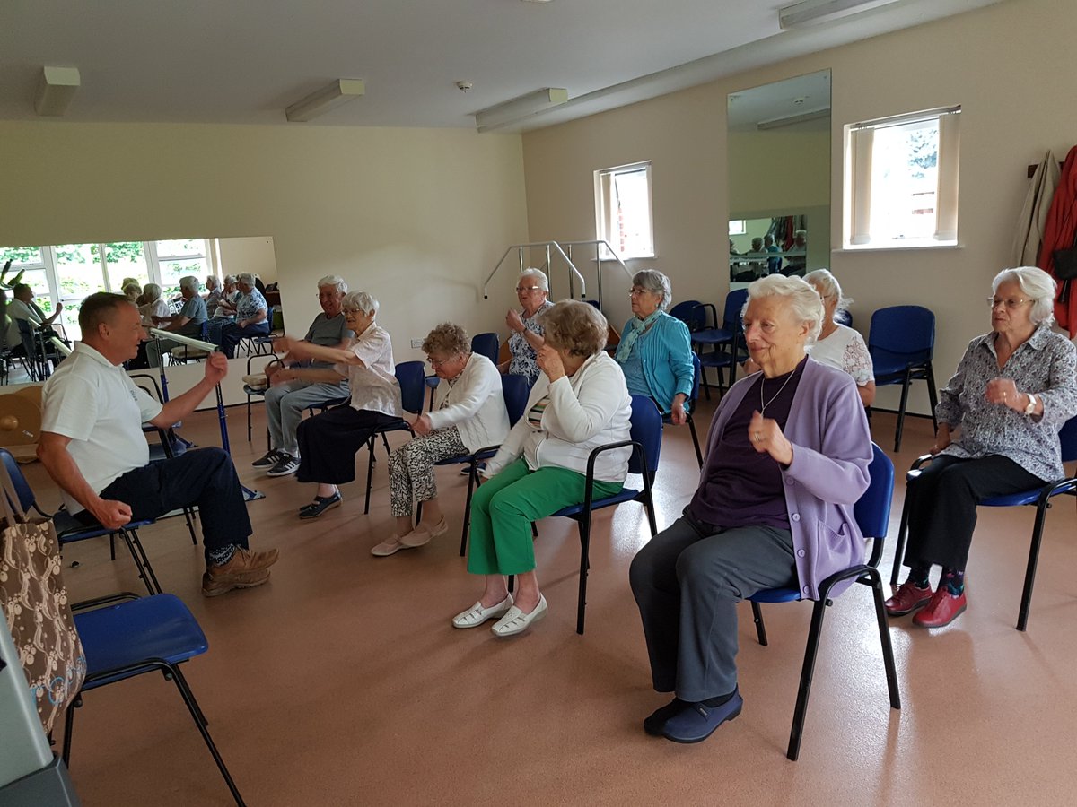 FallsService's tweet photo. Louise House programmes upper cutting and kicking way back to fitness - its getting dangerous to teach!
#fightingfit #laterlifetraining #scht https://t.co/OPUZLEvSKo