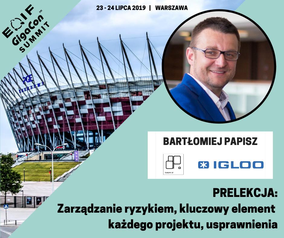 Drugi dzień konferencji Summit EOIF Gigacon rozpocznie się prelekcją Bartłomieja Papisza🤩
Dyrektor Produkcji z firmy IGLOO pokaże, jak ryzyka mogą być doskonałym drogowskazem do osiągania założonych celów w projektach.
✍Zapraszamy do rejestracji: gigacon.org/event/eoif_sum…