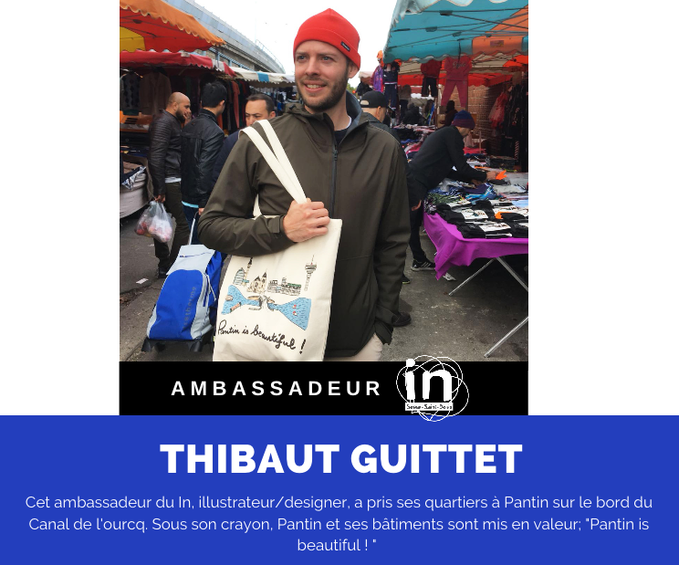 inssd93's tweet photo. Vous avez sans doute déjà vu les dessins de ce nouvel ambassadeur du #InSSD... Oui c'est à lui qu'appartient ce coup de crayon : Thibaut Guittet, illustrateur #madeinSSD à qui l'on doit notamment les dessins de @Pantin #PantinIsBeautiful
cc @thybog @seinesaintdenis https://t.co/rbblkJVBk5