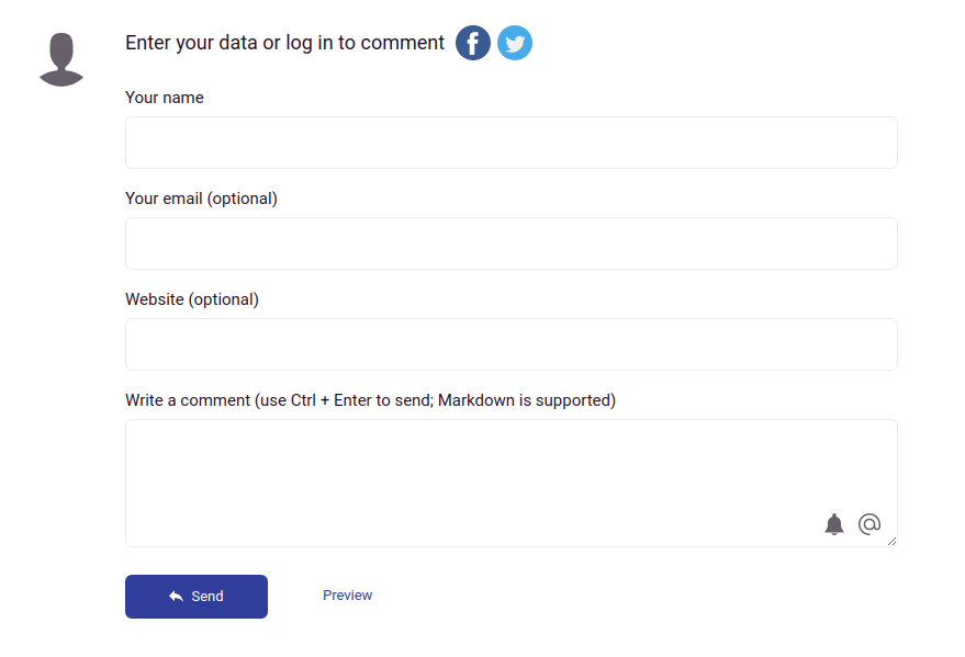 justcommentscom's tweet image. New UI is released! 🤩It includes Facebook auth and comment preview as well as many smaller improvements just-comments.com/blog/2019-07-0… #justcomments