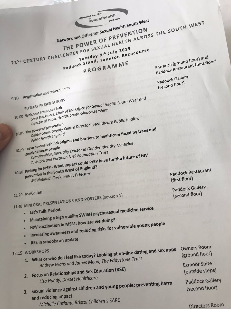 stevomadds's tweet photo. Beautiful morning for travelling down and a great agenda for today’s sexual health conference #swshc https://t.co/7hJs6tefdo