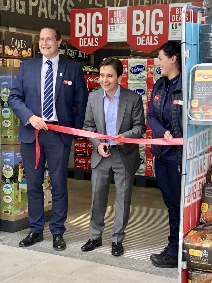 icelandrichard's tweet photo. It’s a Century!! Today we opened our 100th ⁦@FoodWarehouse⁩ store, in Blackpool. So proud of what the team have achieved, in less than 5 years and over 2,500 jobs later. https://t.co/1TlBWMhL7M