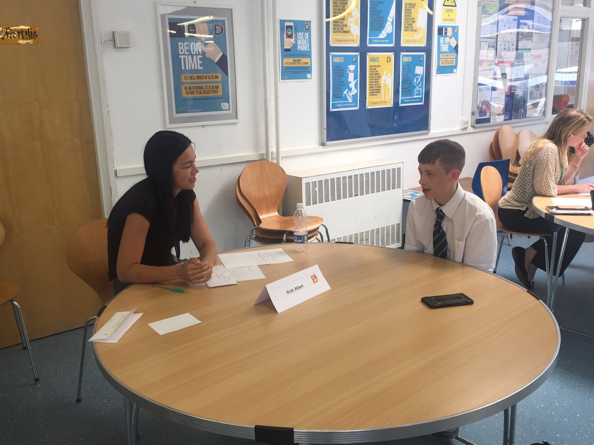 DeanesCareers's tweet photo. Year 10 mock interviews!Thank you to all that supported the interviews and made the day possible #imatter #promise4 https://t.co/A1S26wg5aw