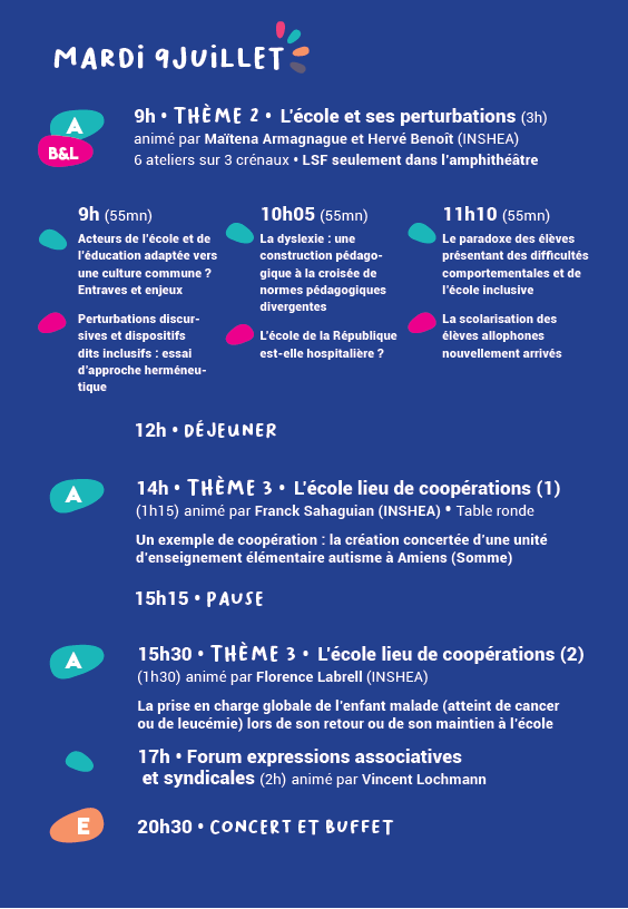 ins_ei_'s tweet photo. [Université d'été 2019] Jour 2 : au programme ce mardi 👇 #univete
🔴 Live : https://t.co/76Sz0BySvg
https://t.co/jzTH3XnC9u https://t.co/EGoZsT3hAe