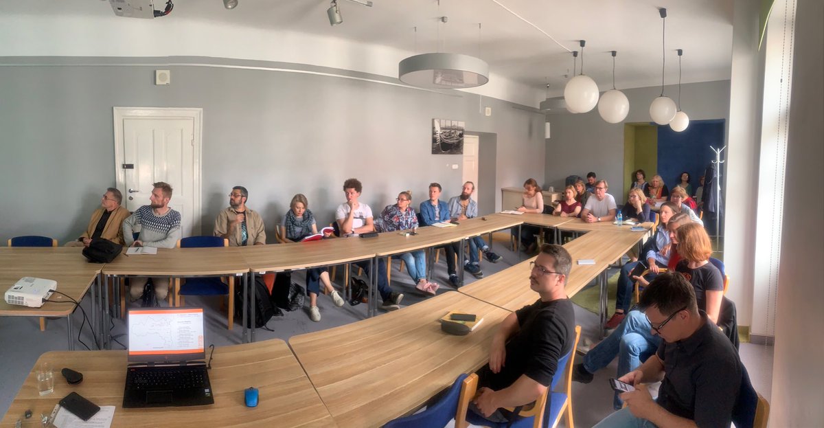 arturobluski's tweet photo. Recently higher ⁦⁦@UniWarszawski⁩ researcher Michela Gaudiello is about to start 1st #Polish #archaeological  research in #Tigray #Ethiopia. Part of cooperation with ⁦@MekUniETH⁩. Here, she is introducing research potential and perspectives to scholarly community https://t.co/FyRLkgXuJG